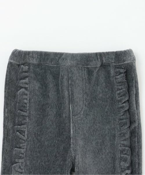 mezzo piano / メゾピアノ その他パンツ | ニットコール　フリルレギパン | 詳細2