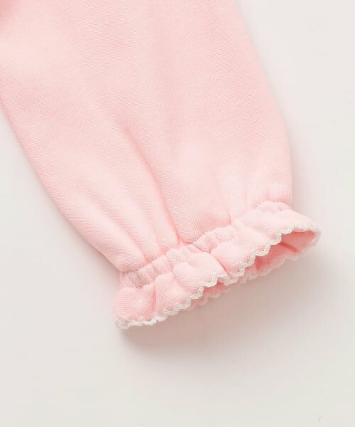 mezzo piano / メゾピアノ スウェット | ウサギマスコットつき　フリルトレーナー | 詳細5