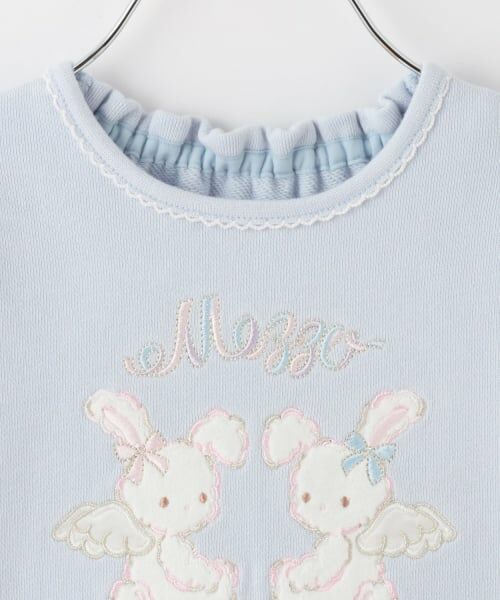 mezzo piano / メゾピアノ スウェット | エンジェルウサギ刺しゅう　トレーナー | 詳細2