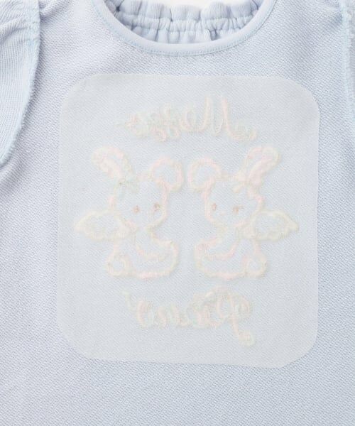 mezzo piano / メゾピアノ スウェット | エンジェルウサギ刺しゅう　トレーナー | 詳細4