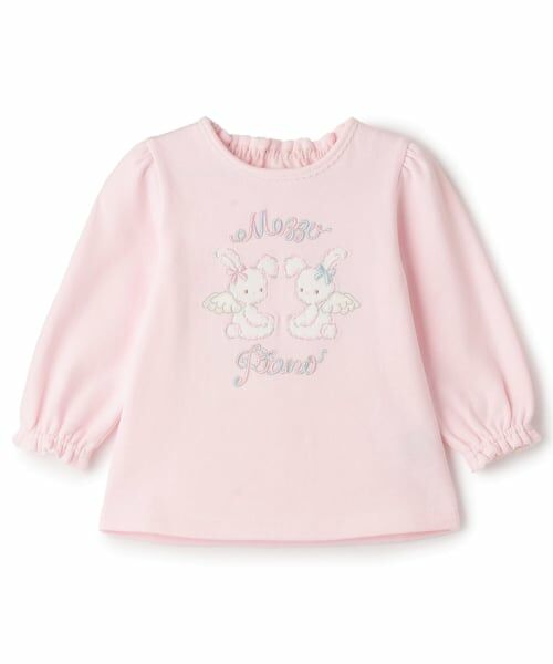 mezzo piano / メゾピアノ スウェット | エンジェルウサギ刺しゅう　トレーナー | 詳細8