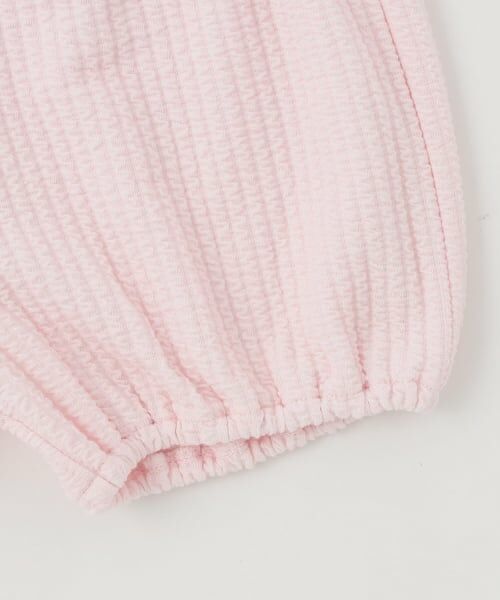 mezzo piano / メゾピアノ ベビー・キッズウエア | ドレス刺しゅうドッキングワンピース　ブルマセット | 詳細12