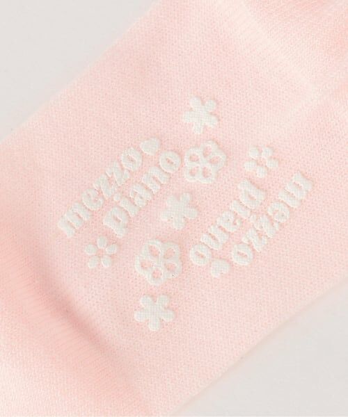 mezzo piano / メゾピアノ ソックス | ボン天つき　ケーブルハイソックス | 詳細1