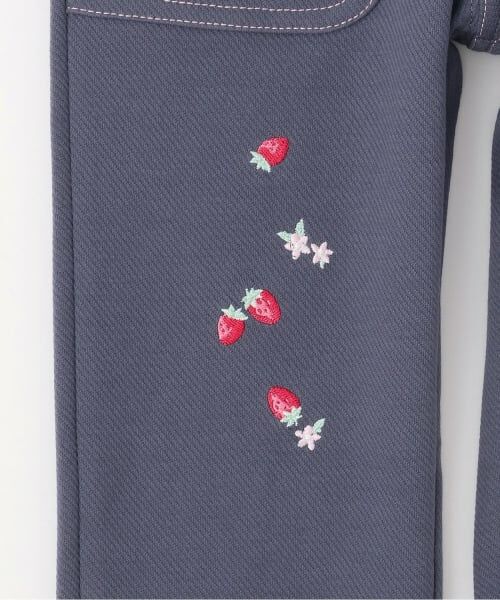 mezzo piano / メゾピアノ その他パンツ | うさぎ刺繍　カットレギパン | 詳細5