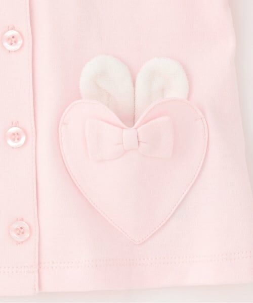 mezzo piano / メゾピアノ カーディガン・ボレロ | うさ耳セーラー衿　長袖カーディガン | 詳細4