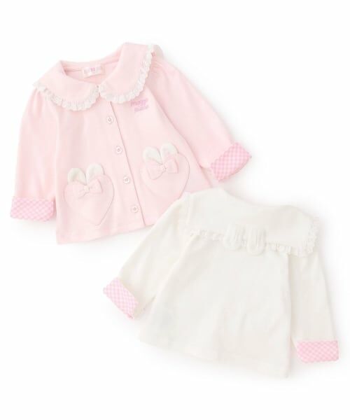 mezzo piano / メゾピアノ カーディガン・ボレロ | うさ耳セーラー衿　長袖カーディガン | 詳細8