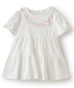 mezzo piano / メゾピアノ その他トップス | ウサギマスコット付　ティアードチュニック