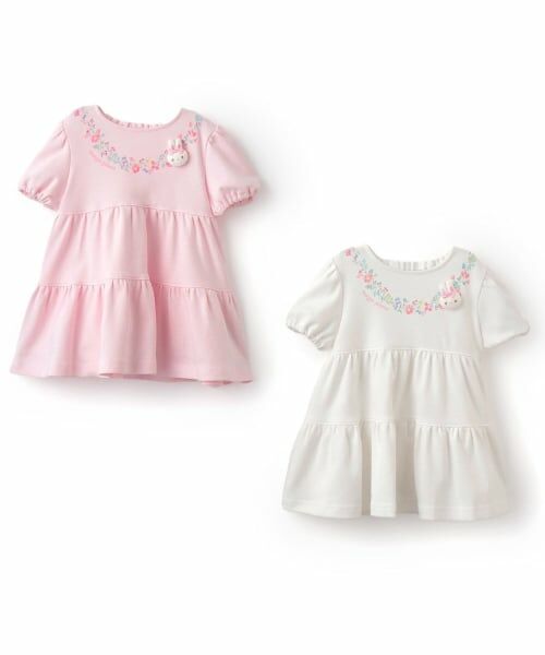 mezzo piano / メゾピアノ その他トップス | ウサギマスコット付　ティアードチュニック | 詳細7