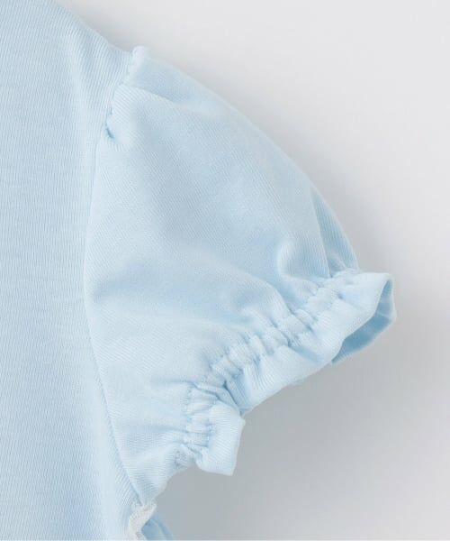 mezzo piano / メゾピアノ ミニ丈・ひざ丈ワンピース | ウサギマスコット付　ティアードワンピース＆ブルマセット | 詳細4