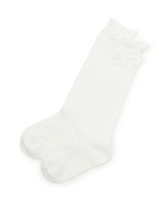 mezzo piano / メゾピアノ ソックス | リボンイッパイ　ハイソックス【日本製】