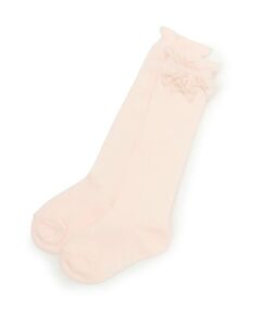 mezzo piano / メゾピアノ ソックス | リボンイッパイ　ハイソックス【日本製】