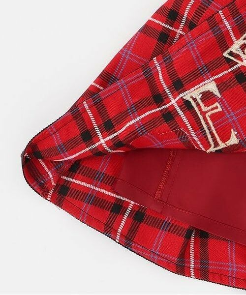 mezzo piano / メゾピアノ ミニ・ひざ丈スカート | 【人気商品再入荷】【直営店で取り扱い無し】アリスモチーフ　チェックスカート | 詳細9