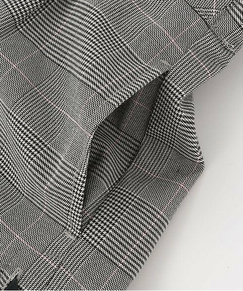 mezzo piano / メゾピアノ ショート・ハーフ・半端丈パンツ | 【人気商品再入荷】【直営店で取り扱い無し】グレンチェックショートパンツ　ポーチつき | 詳細8