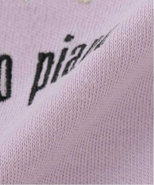 mezzo piano / メゾピアノ Tシャツ | 【人気商品再入荷】【直営店で取り扱い無し】フレームモチーフ　裾スカラップ　長袖Ｔシャツ | 詳細6