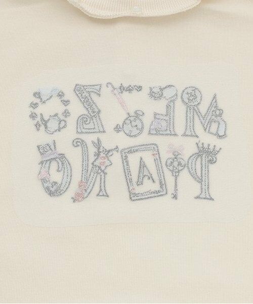 mezzo piano / メゾピアノ スウェット | 【人気商品再入荷】【直営店で取り扱い無し】衿つきロゴトレーナー | 詳細5