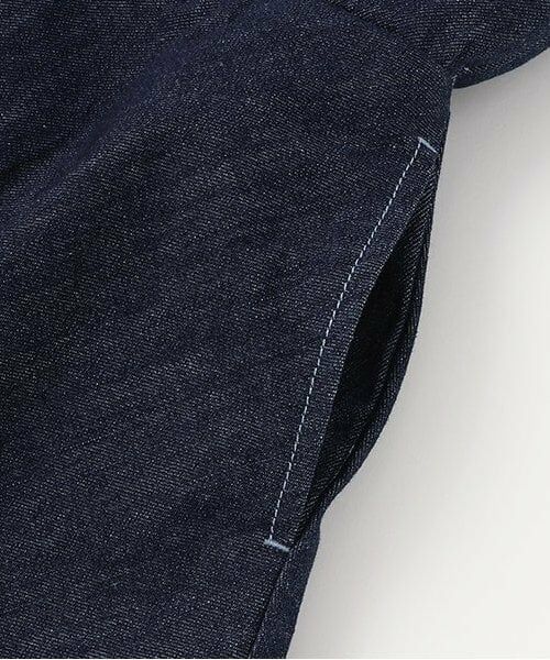 mezzo piano / メゾピアノ ミニ丈・ひざ丈ワンピース | 【人気商品再入荷】【直営店で取り扱い無し】フロントジップ裾ロゴ　ジャンパースカート | 詳細7