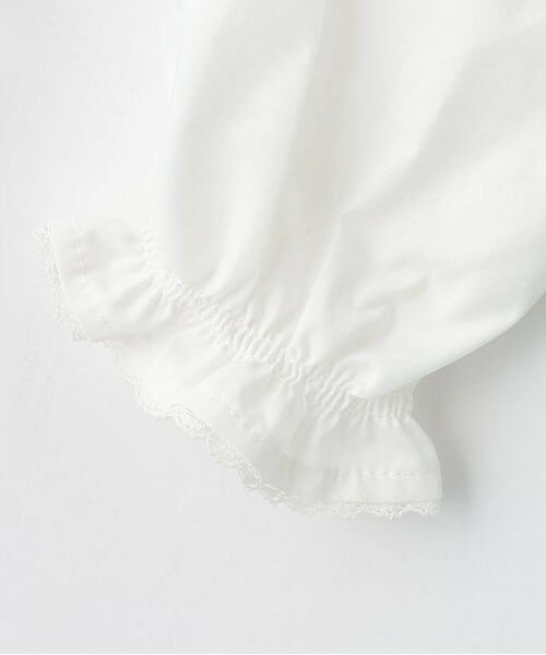 mezzo piano / メゾピアノ ミニ丈・ひざ丈ワンピース | ★クマポシェット風　袖切替カットワンピース | 詳細9