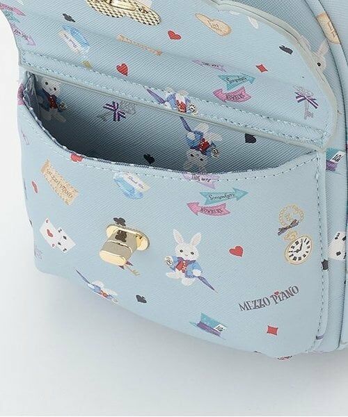 mezzo piano / メゾピアノ リュック・バックパック | ★ワンダーランド柄　ミニリュック | 詳細5
