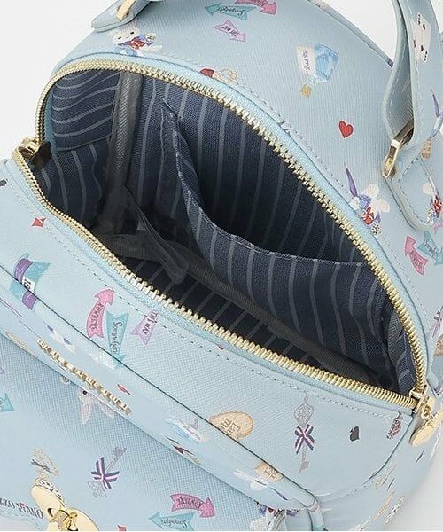 mezzo piano / メゾピアノ リュック・バックパック | ★ワンダーランド柄　ミニリュック | 詳細6