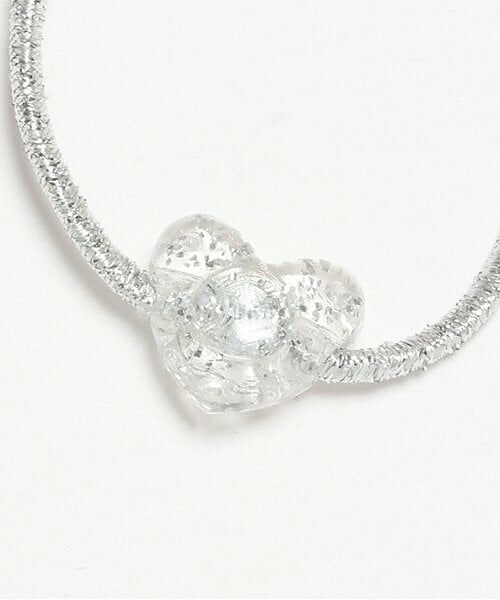 mezzo piano / メゾピアノ ヘアゴム・シュシュ | 【人気商品再入荷】【直営店で取り扱い無し】トランプモチーフ　ヘアポニー　2個セット | 詳細2