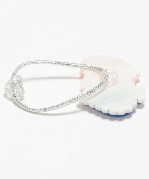 mezzo piano / メゾピアノ ヘアゴム・シュシュ | 【人気商品再入荷】【直営店で取り扱い無し】トランプモチーフ　ヘアポニー　2個セット | 詳細3