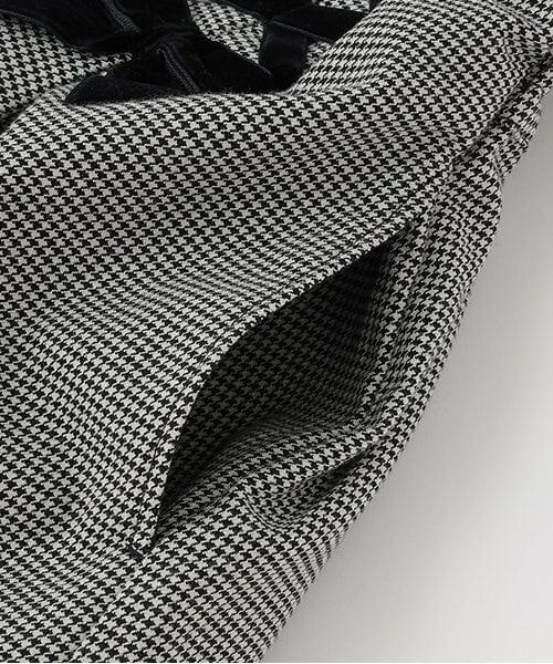 mezzo piano / メゾピアノ ショート・ハーフ・半端丈パンツ | 【人気商品再入荷】【直営店で取り扱い無し】クマ刺しゅうレースアップ　キュロットスカート | 詳細4