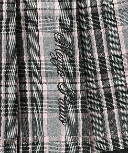 mezzo piano / メゾピアノ ミニ・ひざ丈スカート | 【人気商品再入荷】【直営店で取り扱い無し】ハートポーチつきチェックプリーツスカート | 詳細8