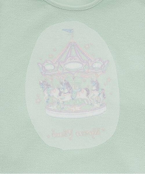 mezzo piano / メゾピアノ スウェット | 【人気商品再入荷】【直営店で取り扱い無し】メリーゴーランド　トレーナー | 詳細4