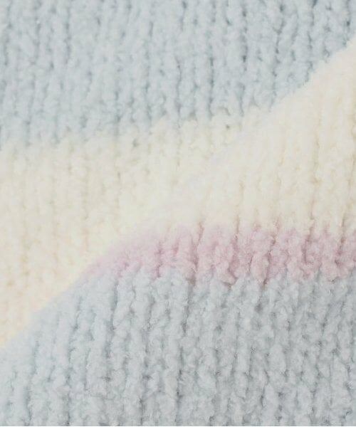 mezzo piano / メゾピアノ ニット・セーター | 【人気商品再入荷】【直営店で取り扱い無し】ボーダーモールニット　プルオーバー | 詳細5