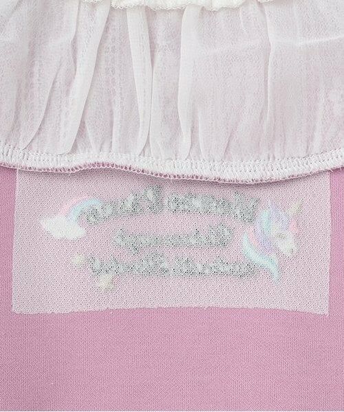 mezzo piano / メゾピアノ スウェット | 【人気商品再入荷】【直営店で取り扱い無し】肩リボンレイヤード風トレーナー | 詳細4