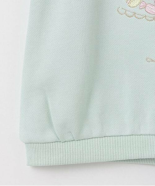 mezzo piano / メゾピアノ スウェット | ★切替フリル　ケーキトレーナー | 詳細6