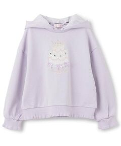 mezzo piano / メゾピアノ パーカー | 【人気商品再入荷】【直営店で取り扱い無し】ティアラケーキ　パーカ