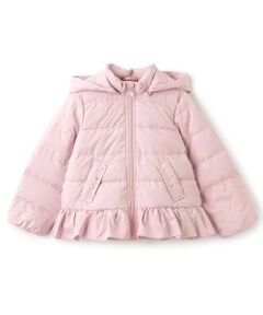 mezzo piano / メゾピアノ ブルゾン | 【人気商品再入荷】【直営店で取り扱い無し】ビジューポケット　ショートダウン