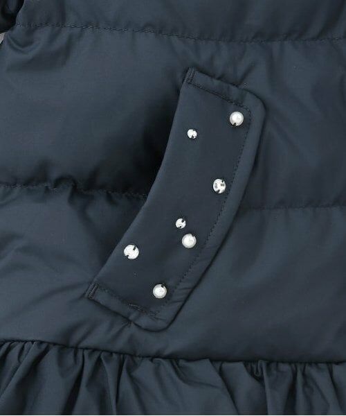 mezzo piano / メゾピアノ ブルゾン | 【人気商品再入荷】【直営店で取り扱い無し】ビジューポケット　ショートダウン | 詳細4