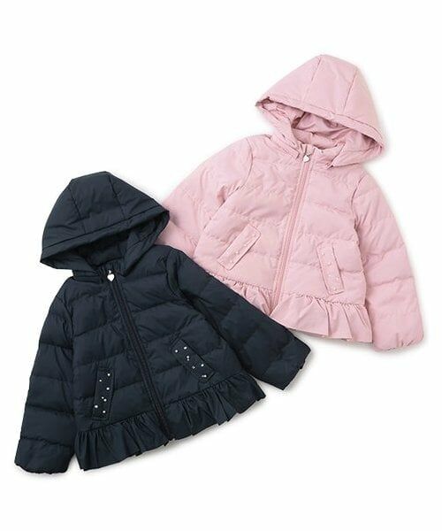 mezzo piano / メゾピアノ ブルゾン | 【人気商品再入荷】【直営店で取り扱い無し】ビジューポケット　ショートダウン | 詳細9