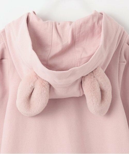 mezzo piano / メゾピアノ ミニ丈・ひざ丈ワンピース | 【人気商品再入荷】【直営店で取り扱い無し】ウサギポシェット　カットワンピース | 詳細11