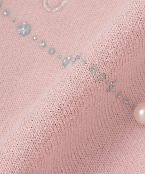 mezzo piano / メゾピアノ ミニ丈・ひざ丈ワンピース | 【人気商品再入荷】【直営店で取り扱い無し】ウサギポシェット　カットワンピース | 詳細12