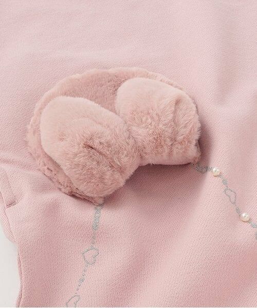 mezzo piano / メゾピアノ ミニ丈・ひざ丈ワンピース | 【人気商品再入荷】【直営店で取り扱い無し】ウサギポシェット　カットワンピース | 詳細9