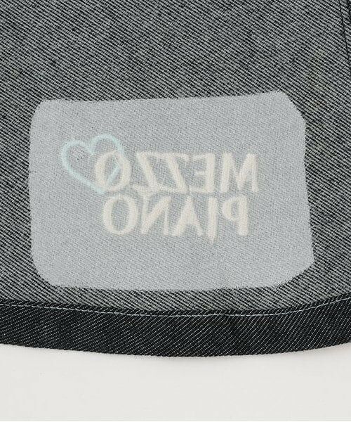 mezzo piano / メゾピアノ ミニ丈・ひざ丈ワンピース | 【人気商品再入荷】【直営店で取り扱い無し】プチハート刺しゅう　ドッキングワンピース | 詳細11