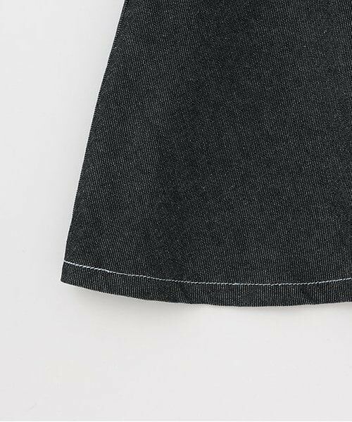 mezzo piano / メゾピアノ ミニ丈・ひざ丈ワンピース | 【人気商品再入荷】【直営店で取り扱い無し】プチハート刺しゅう　ドッキングワンピース | 詳細12