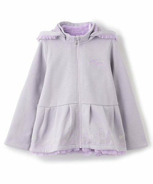 mezzo piano / メゾピアノ ブルゾン | 【人気商品再入荷】【直営店で取り扱い無し】3wayブルゾン（ラベンダー）