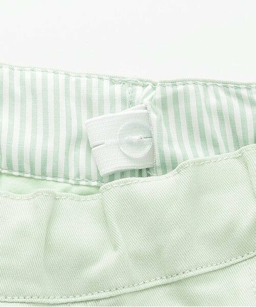 mezzo piano / メゾピアノ ショート・ハーフ・半端丈パンツ | 【人気商品再入荷】【直営店で取り扱い無し】太ベルト　ボックスプリーツ　スカパン | 詳細3