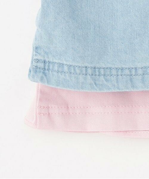 mezzo piano / メゾピアノ ミニ・ひざ丈スカート | 【人気商品再入荷】【直営店で取り扱い無し】後フリル台形スカート | 詳細5