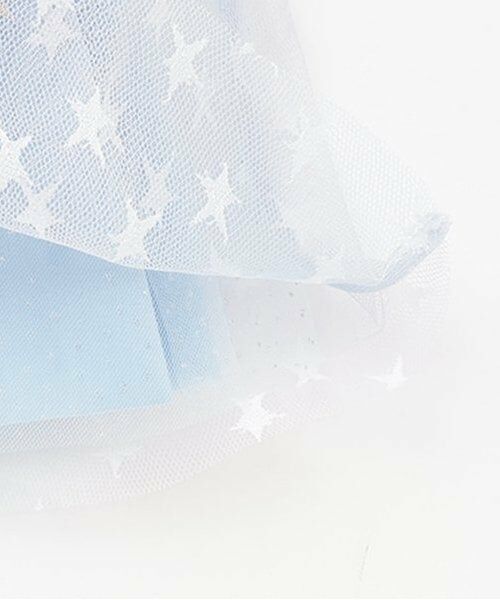 mezzo piano / メゾピアノ ミニ・ひざ丈スカート | 【人気商品再入荷】【直営店で取り扱い無し】グラデーション星チュール スカート | 詳細5