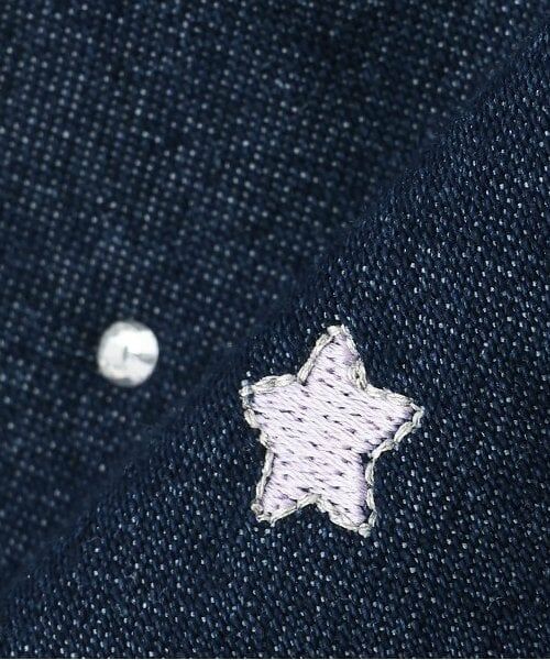 mezzo piano / メゾピアノ ショート・ハーフ・半端丈パンツ | 【人気商品再入荷】【直営店で取り扱い無し】フロントZIP　裾スカラップ星刺しゅうショートパンツ | 詳細10