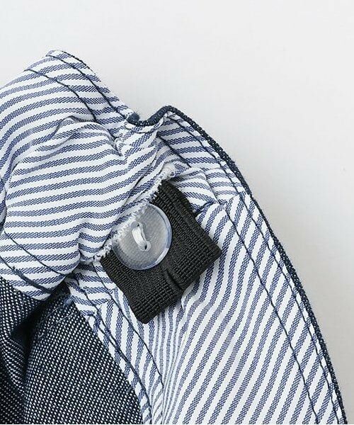 mezzo piano / メゾピアノ ショート・ハーフ・半端丈パンツ | 【人気商品再入荷】【直営店で取り扱い無し】フロントZIP　裾スカラップ星刺しゅうショートパンツ | 詳細3