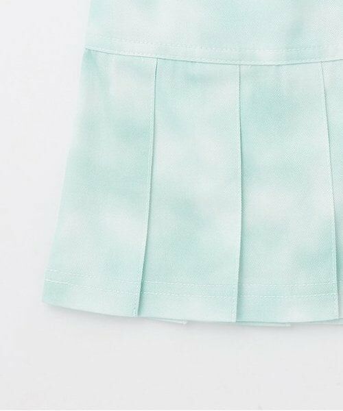 mezzo piano / メゾピアノ ショート・ハーフ・半端丈パンツ | 【人気商品再入荷】【直営店で取り扱い無し】タイダイ風裾プリーツスカパン | 詳細7