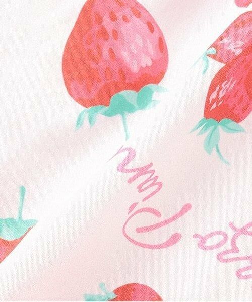 mezzo piano / メゾピアノ ミニ・ひざ丈スカート | 【人気商品再入荷】【直営店で取り扱い無し】イチゴ柄フレアスカート | 詳細7