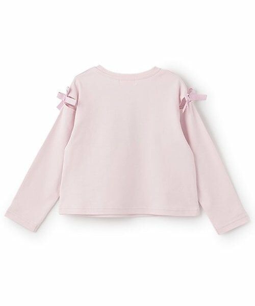 mezzo piano / メゾピアノ Tシャツ | 【人気商品再入荷】【直営店で取り扱い無し】ぬいぐるみロゴ　長袖Tシャツ | 詳細1