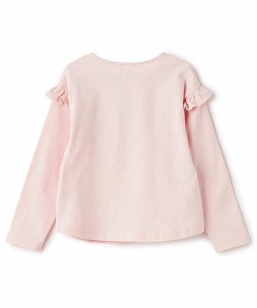 mezzo piano / メゾピアノ Tシャツ | 【人気商品再入荷】【直営店で取り扱い無し】花ハートうさぎ長袖Ｔシャツ | 詳細1